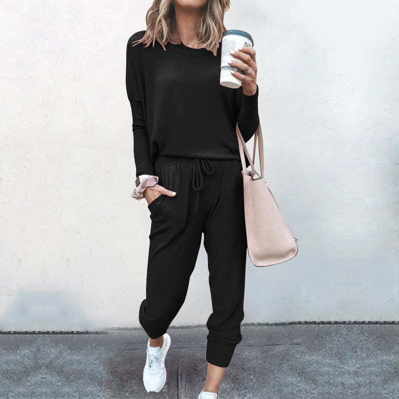 Cozy Loose-Fit Long Sleeve Set