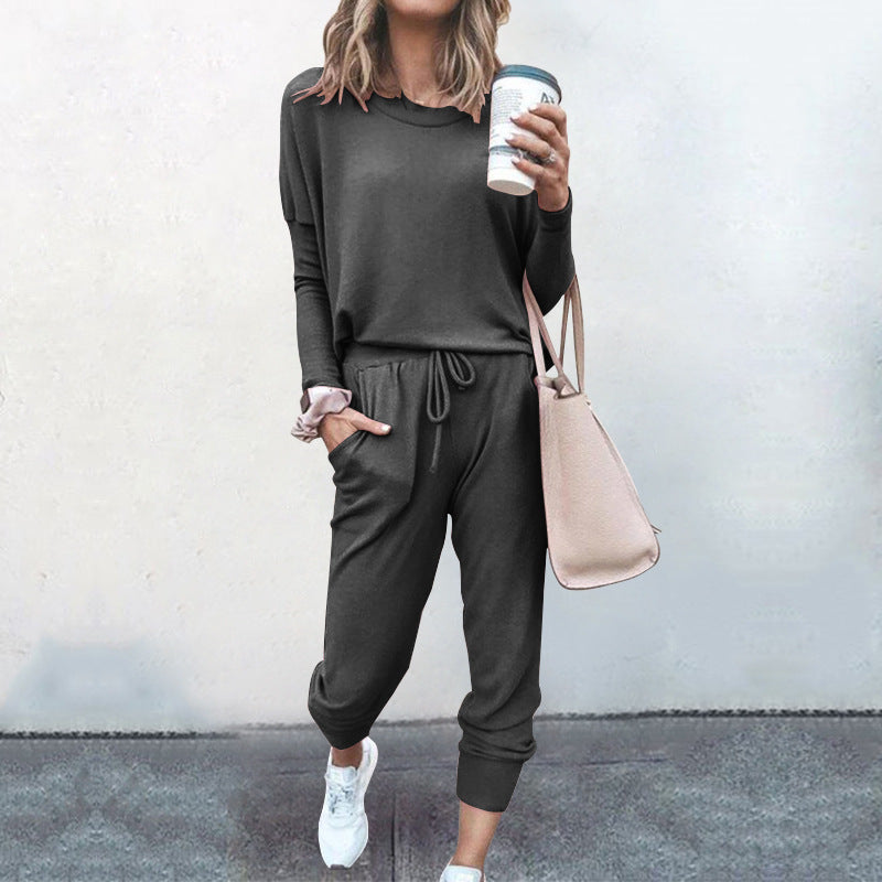 Cozy Loose-Fit Long Sleeve Set
