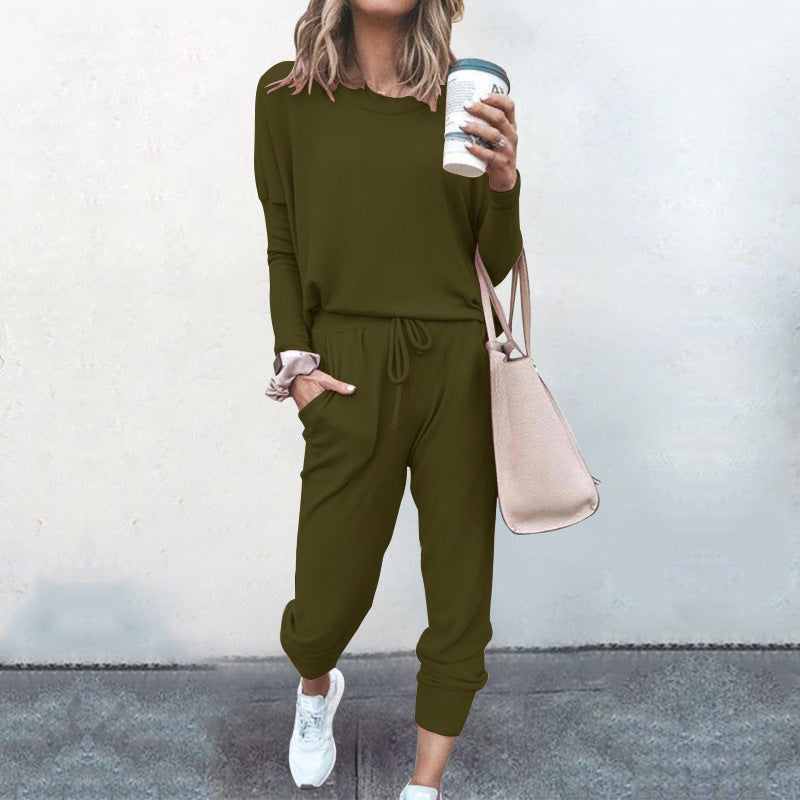 Cozy Loose-Fit Long Sleeve Set