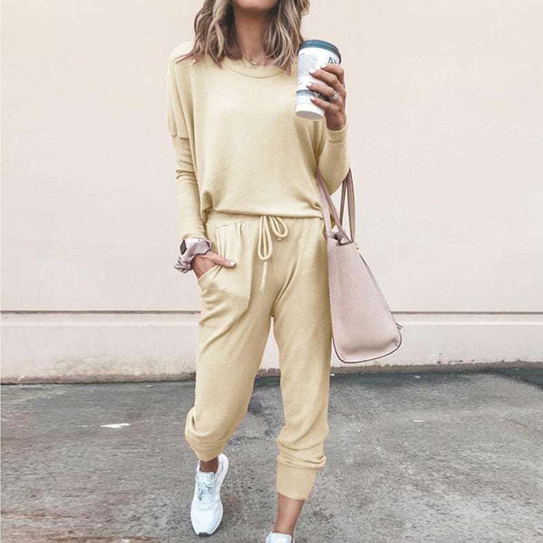 Cozy Loose-Fit Long Sleeve Set