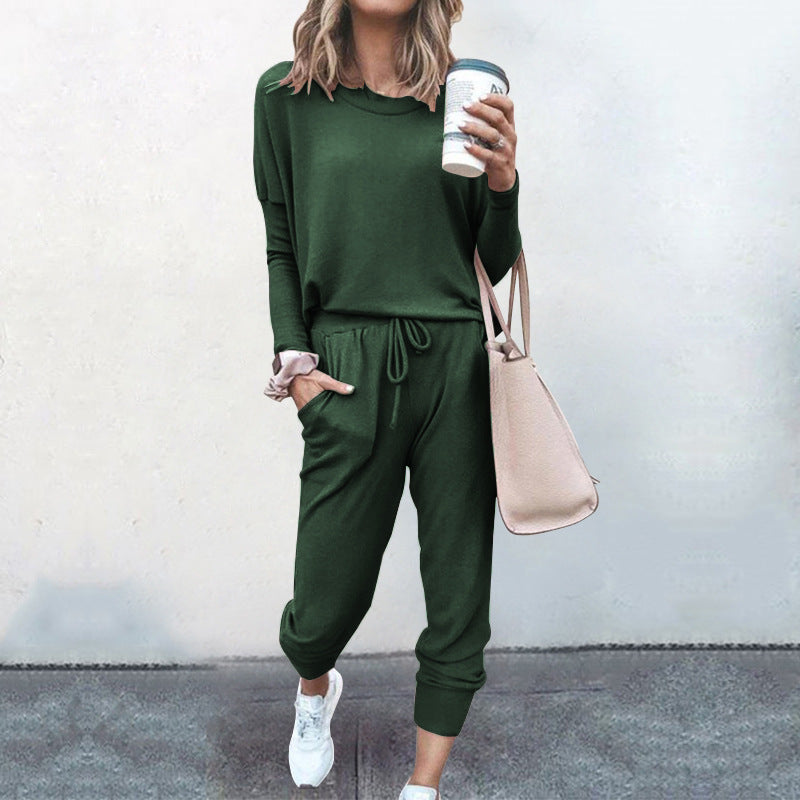 Cozy Loose-Fit Long Sleeve Set