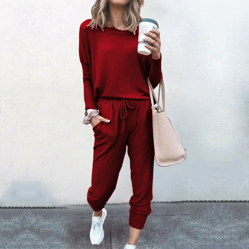 Cozy Loose-Fit Long Sleeve Set