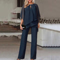 Asymmetric Two-Piece Suit