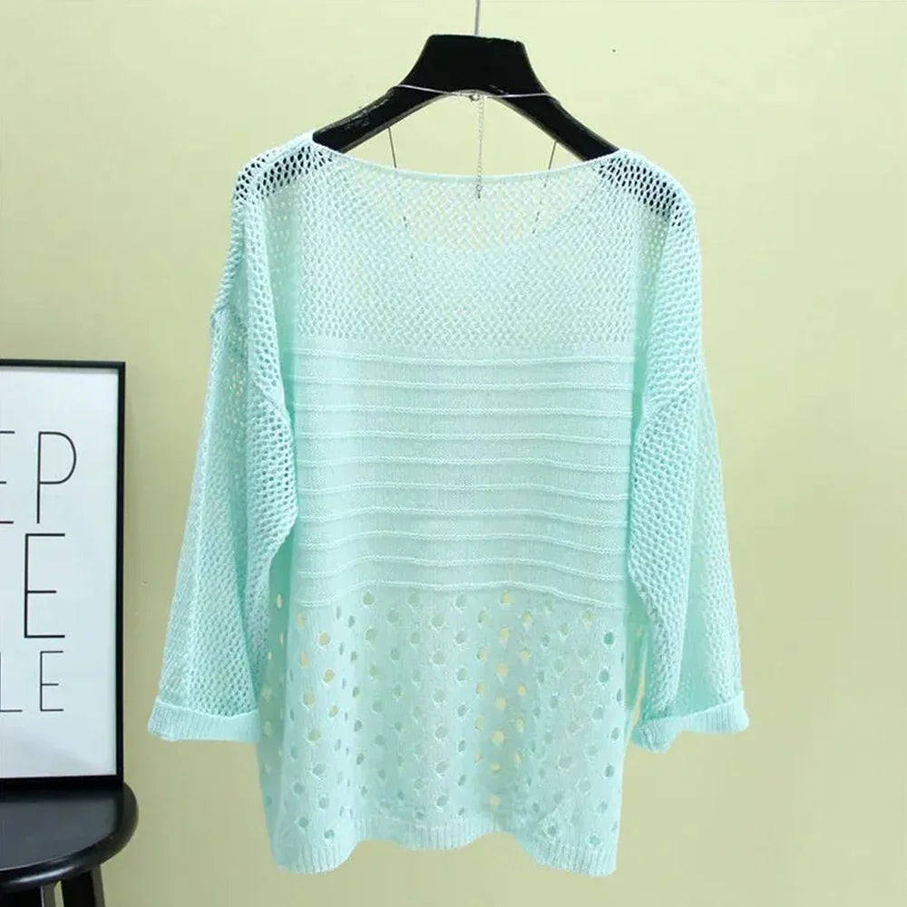 Ice Silk Knit Bottoming Top